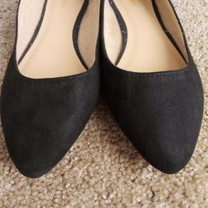 Pointed Toe Flats Black